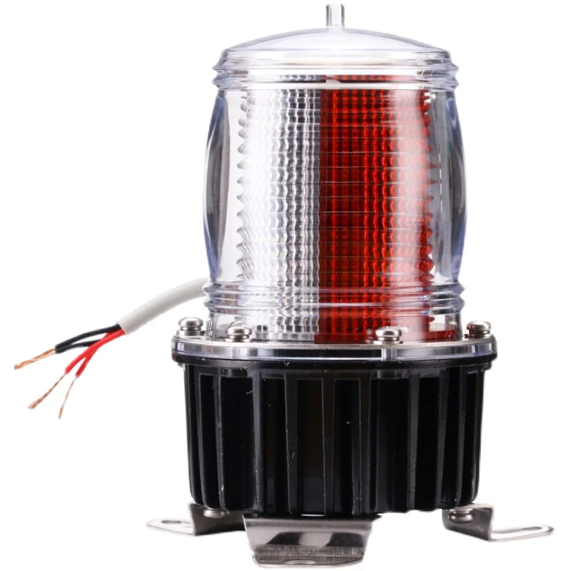 DC24V 12W Marine LED Signal Light Flashing Mast Anchor Light Beacon Port Starboard Light Warning Light For Boat