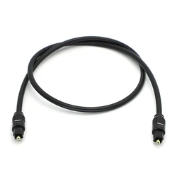 0.5m short digital audio out put cable optical audio toslink cable Connector OD4.0mm with gold-plated plug High Quality