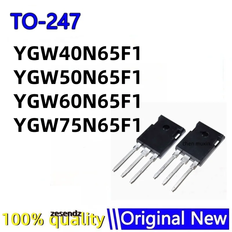 1pcs YGW40N65F1 YGW50N65F1 YGW60N65F1 YGW75N65F1 40N65 50N65 60N65 TO-247 Chipset