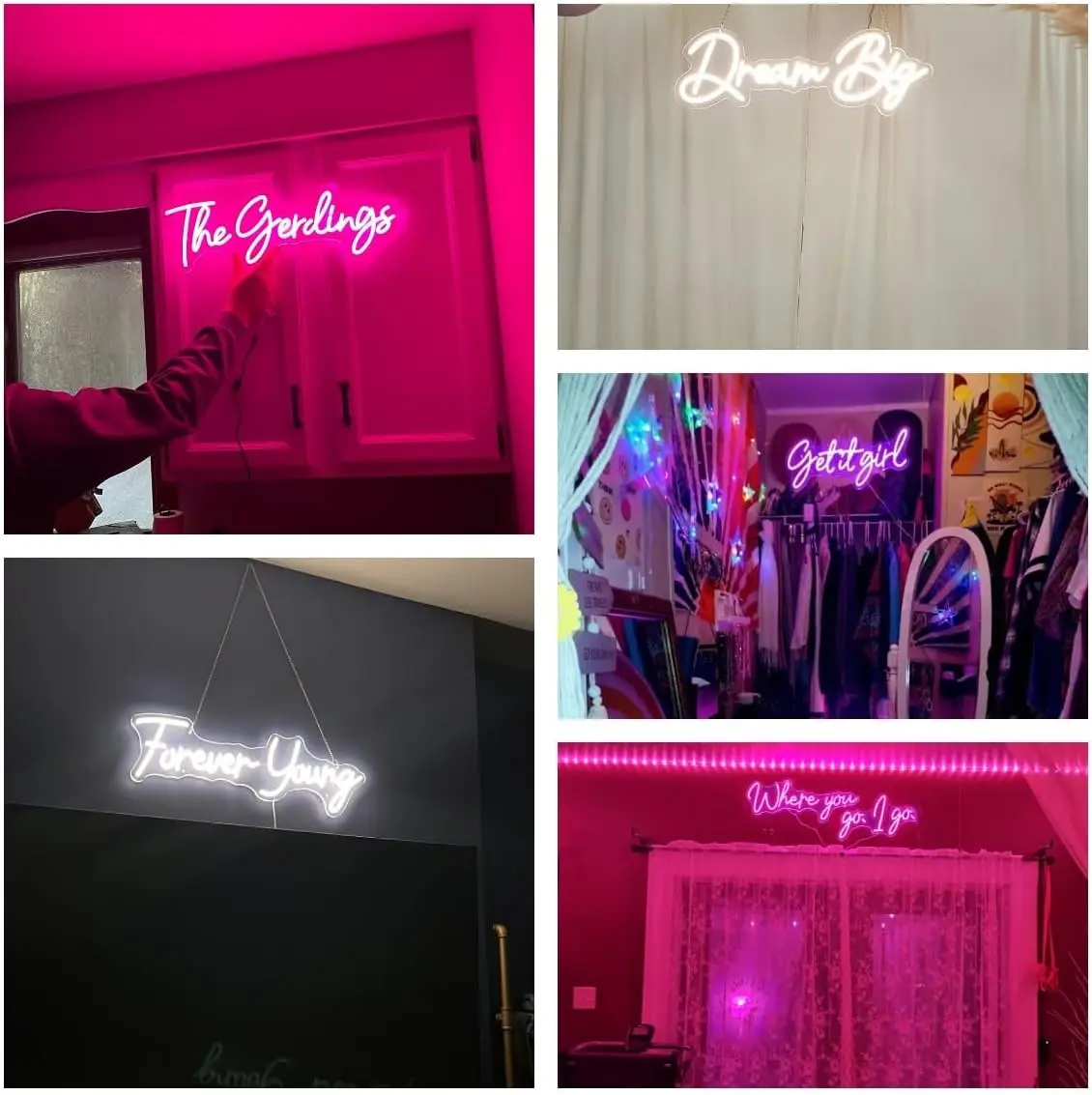 Custom Neon Sign Name Personalized Sign Led Large Neon Night Light Birthday Gifts Room Bedroom Decoration Wall Wedding Neon Lamp