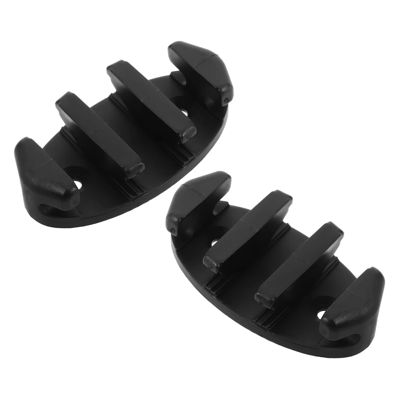 2Pcs High Strength Nylon Kayak Cleat Reliable Canoe Tie Down Cleat for Fishing Boat Mooring Marine Boat Deck Cleats Kayak
