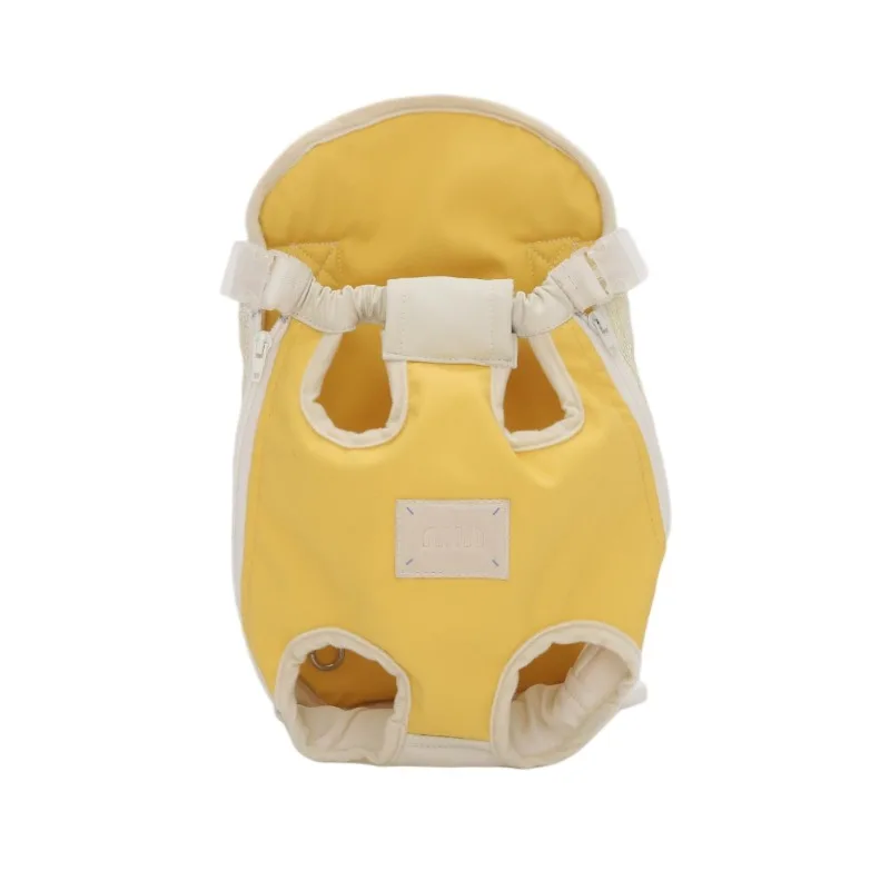 

Portable Cat Carrier Backpack Pet Travel Bag Cat Front Chest Pack Breathable Design Triple Protection Outdoor Pet Shoulder Bag