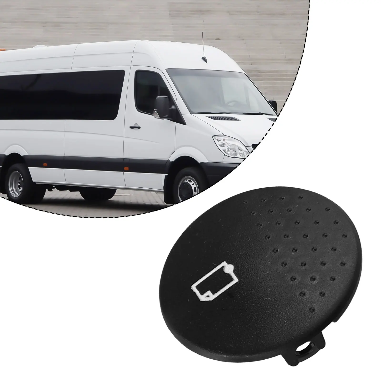 Black Plastic Button Document Holder Paper Holder For Mercedes Sprinter 906 A00008320000 Accessories For Vehicles