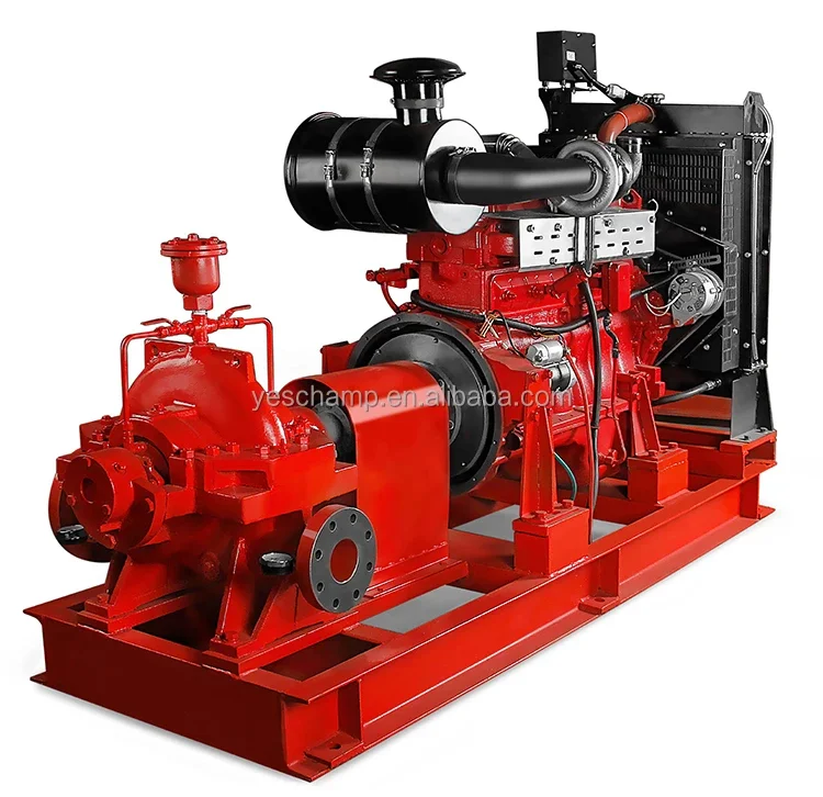 Large Capacity Split Case Engine Fire Fighting Pumps