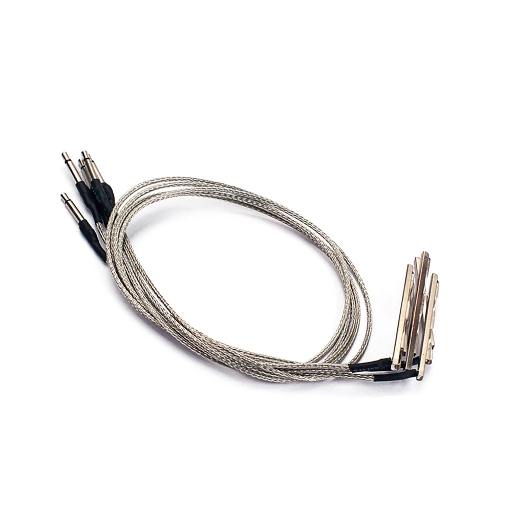 

5 pcs Piezo Bars For Cigar Box 3 String Acoustic Eq Passive Rod Saddle Mount Cable Accessory Folk Guitar Pickup Bar Stick Rod