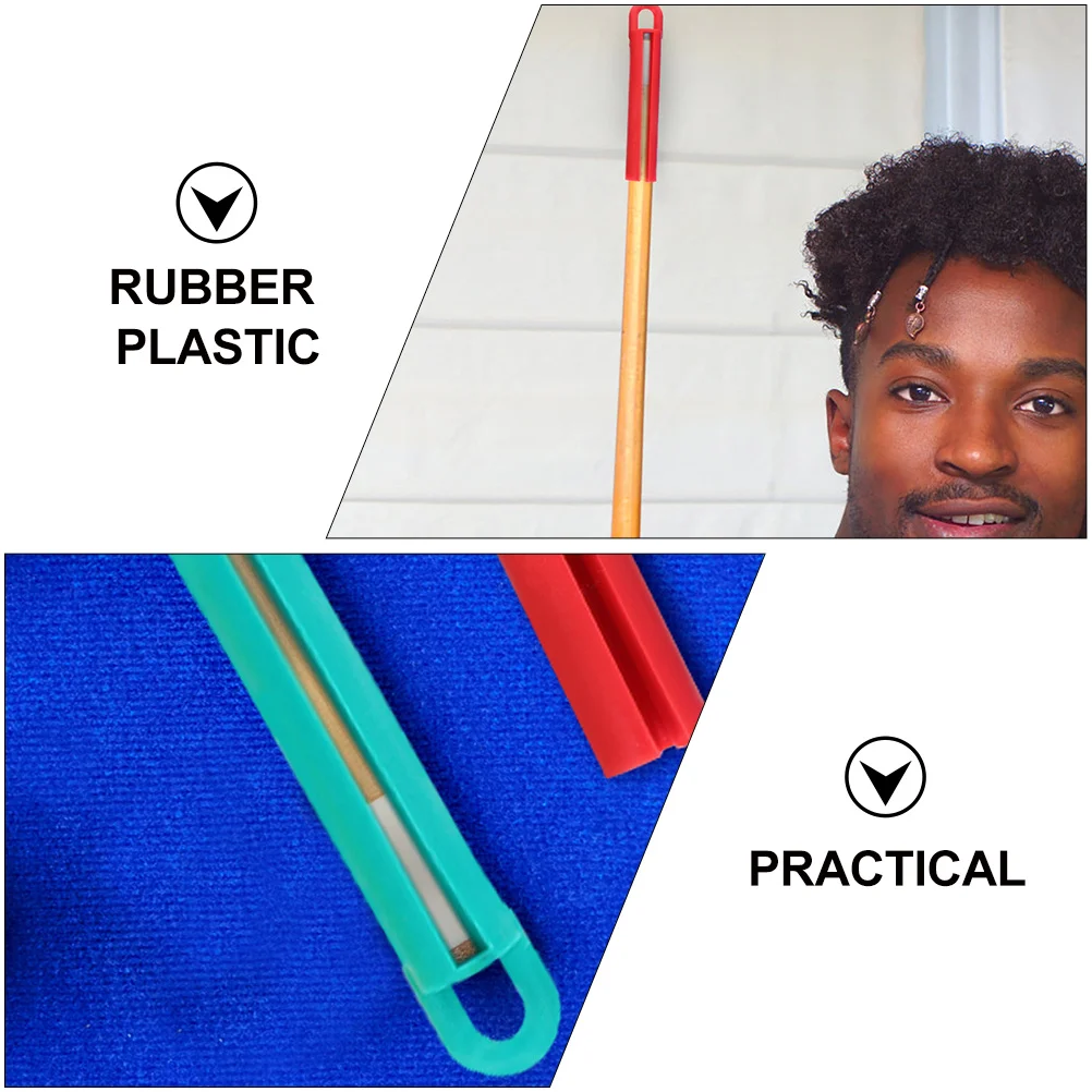 

10Pcs Pool Cue Hanger Strong Flexible Billiard Supplies Hanging Tool for Long Term Use Wear Resistant Non Deformable Wall