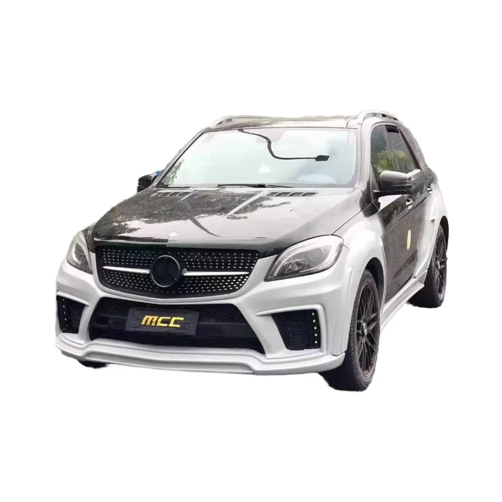 

For Mercedes W166 ML350 ML400 ML63 Body Kit W166 Upgraded WALD Style Front and Rear Bumper Wide-body Kit
