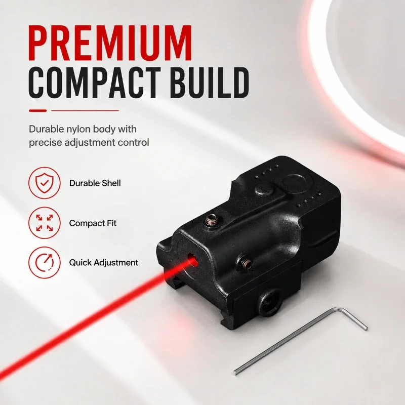 Ergonomic Nylon Mounted Locating Tool Freely Adjustable Alignment Fit Popular 20mm Guide Rail Compact Underslung Installation