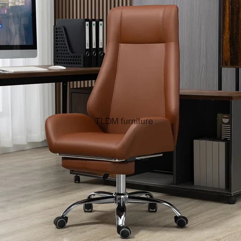 

Comfortable Floor Office Chairs Ergonomic Wheels Elastic Lounge Work Chair Hairdressing Fashion Sillas De Playa Home Furniture