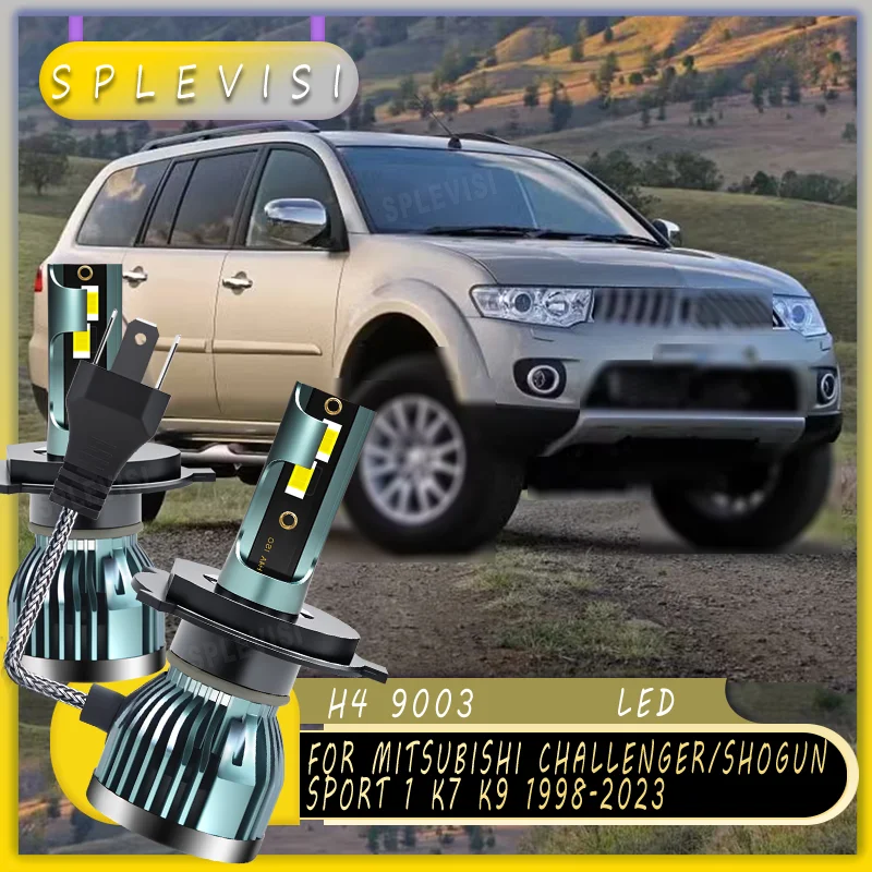 

Easy Installation Waterproof IP68 Headlight High Low Beam Brand New For MITSUBISHI CHALLENGER/SHOGUN SPORT 1 K7 K9 1998-2023