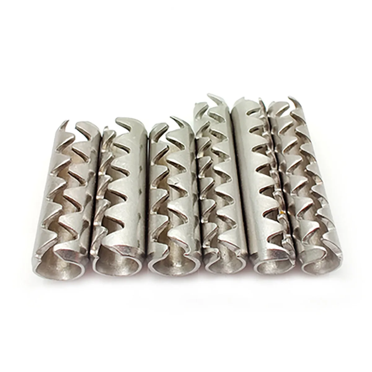 304 Stainless Steel Toothed Open Elastic Pin/Toothed Cylindrical Pin/Door Pin M2M2.5M3M4M5M6