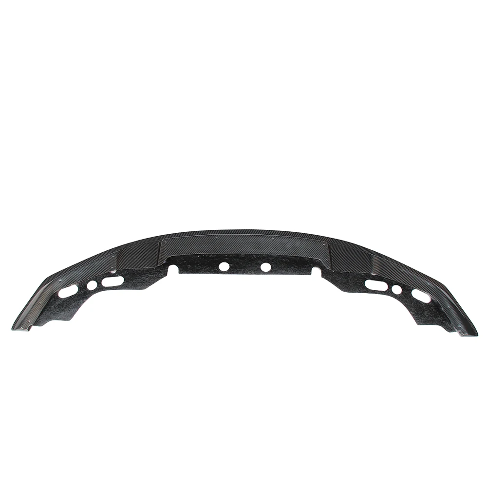 سبويلر شفة أمامي من ألياف الكربون الحقيقية عالي اللمعان لسيارات Bmw F87 M2 2014 + أطقم هيكل الشفاه الأمامية من ألياف الكربون 2014 2015 2016 2017 2018