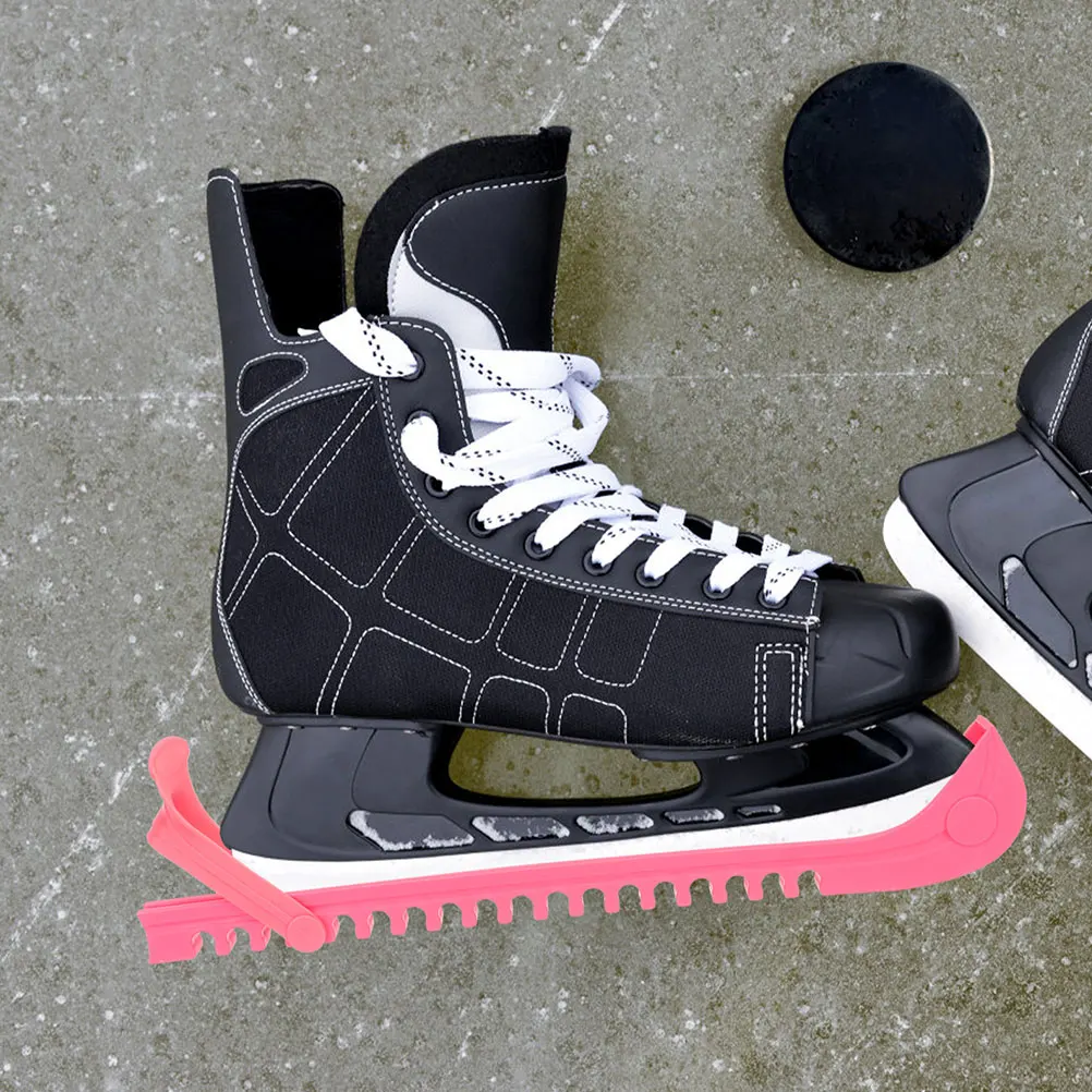 

2 шт., защита лезвий, легкие чехлы для коньков для защиты хоккейных коньков, портативные защитные приспособления для лезвий, аксессуары для командных видов спорта