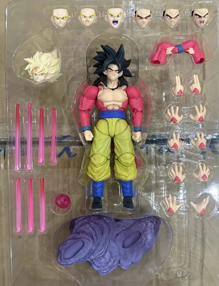 

15 см оригинальный Dragon Ball Super Saiyan Son Goku аниме фигурка периферийная модель суставы могут перемещать статуя настольные украшения подарочные игрушки