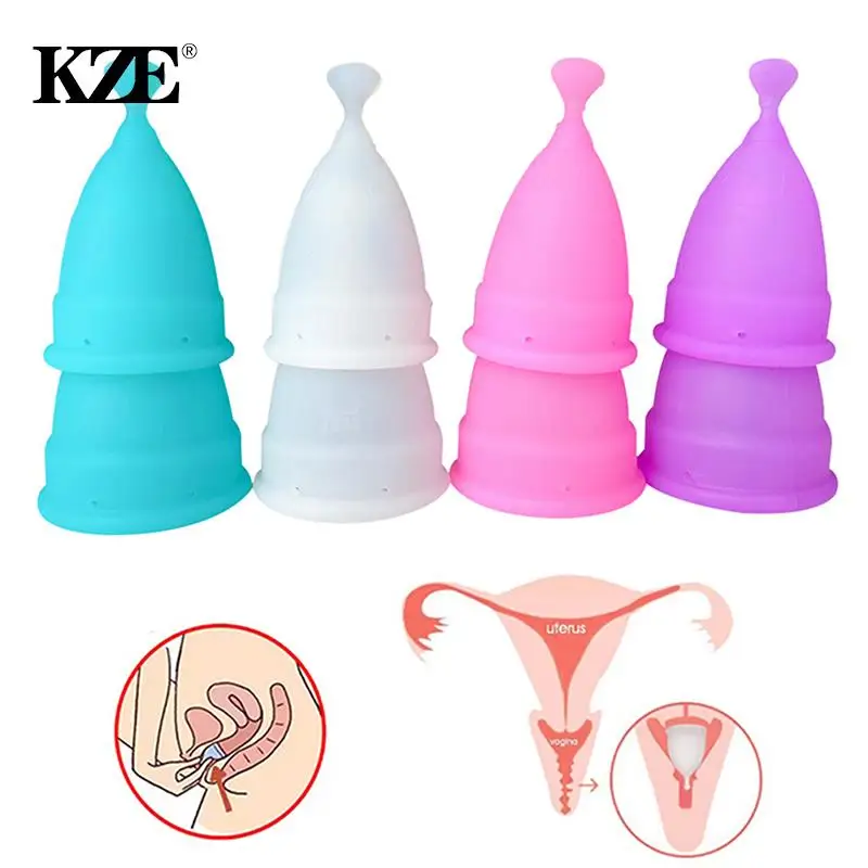 Menstrual Cup Menstruation Bowl Copa Mestrual Certificada Tampons Period Medical Silicone Vagina Cups Silicon Certified Personal