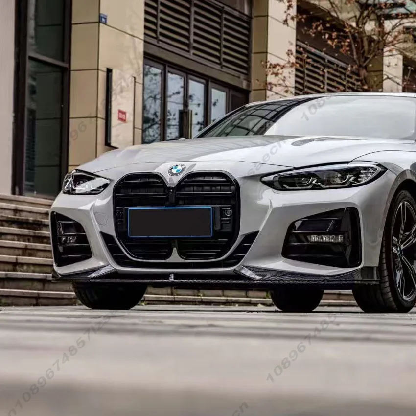 شبكة سباق السيارات ACC لسيارات BMW 4 Series G22 G23 كوبيه 2 أبواب 425i 430i M440i 2021-2024 شبكة المصد الأمامي للسيارة CS نمط أسود