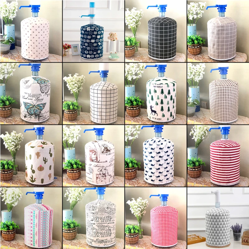 Water Dispenser Cover Water Sleeve High Stretchy Elastic Barrel Cover Household Dustproof Upper Opening Reusable Dust Cover