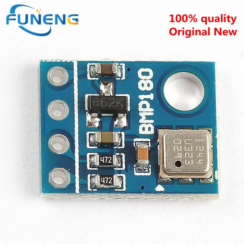 Placa Digital Sensor de Pressão Barométrica, Módulo Compatível com BMP085 para Arduino, GY-68, BMP180, GY68, 10pcs