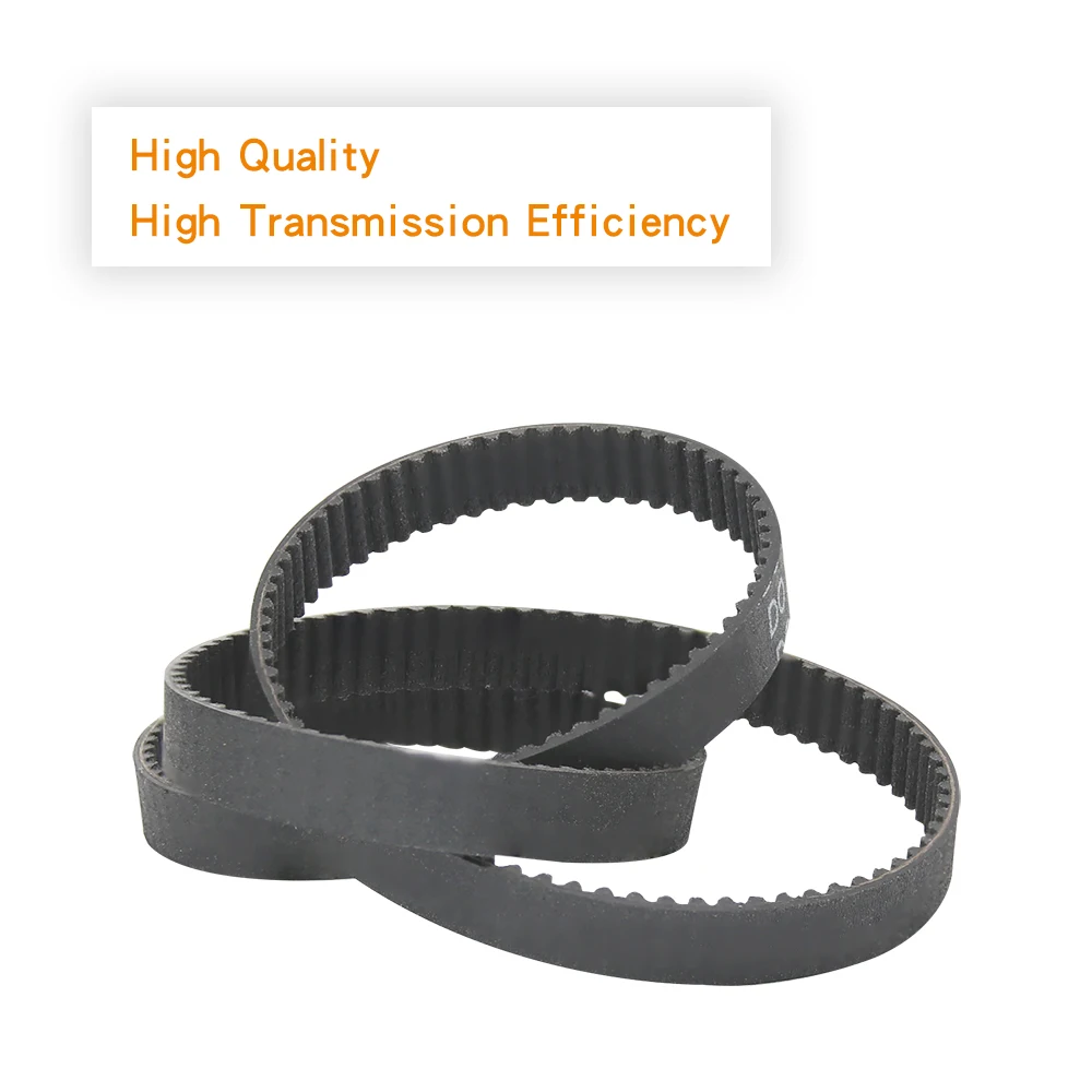 Toothed Belt 2GT-450/460/466/488/494/500/520/524/528/540 Closed Loop Rubber Transmission Belt Width 6/10 mm For 3D Printer Parts