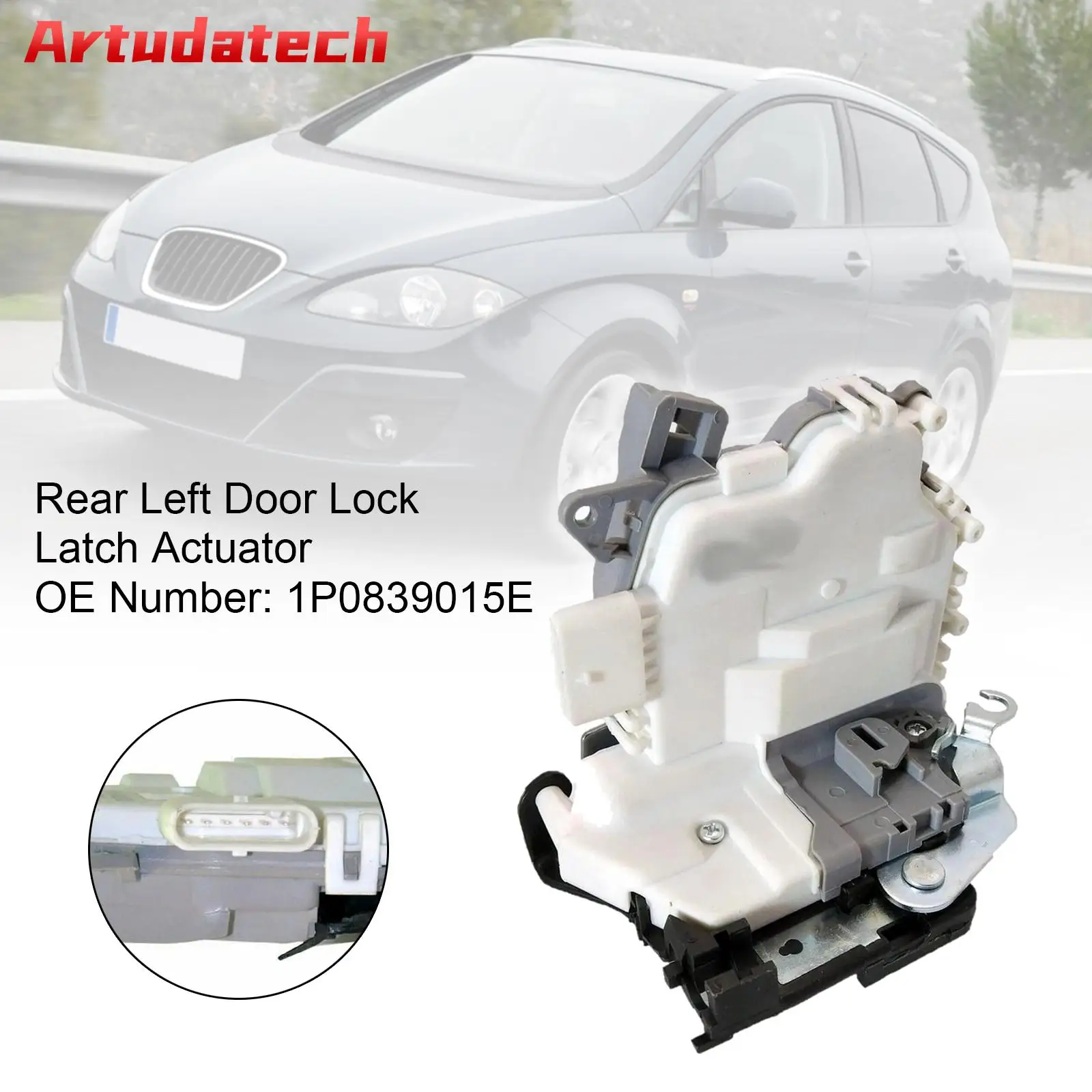 

Artudatech 5P8) 2004-2015 Привод дверного замка задний левый 1P0839015E для Seat Altea XL (5P5 автомобильные аксессуары