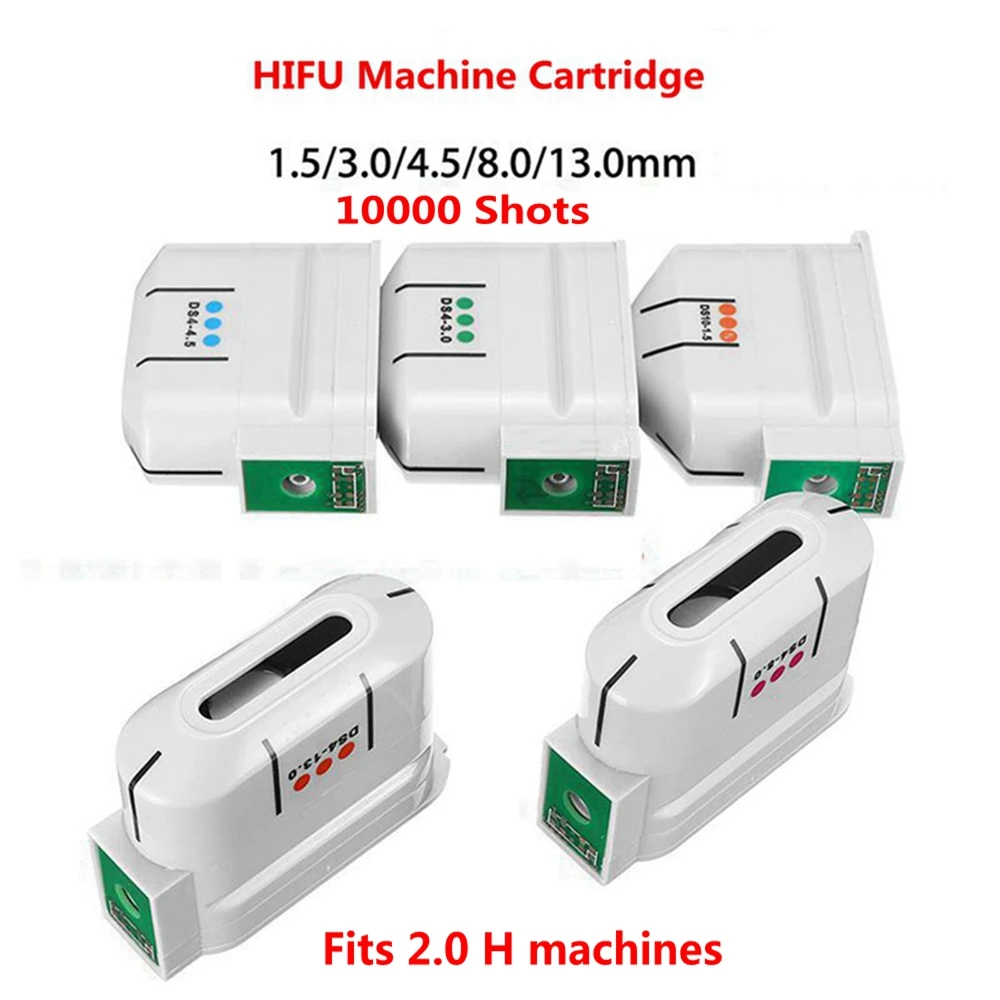 

Картридж машинный ультразвуковой 2,0. H/2,1. H/2,3. H/ HIFU, 10000 снимков, сменный картридж для лица, влагалища HIFU, антивозрастной