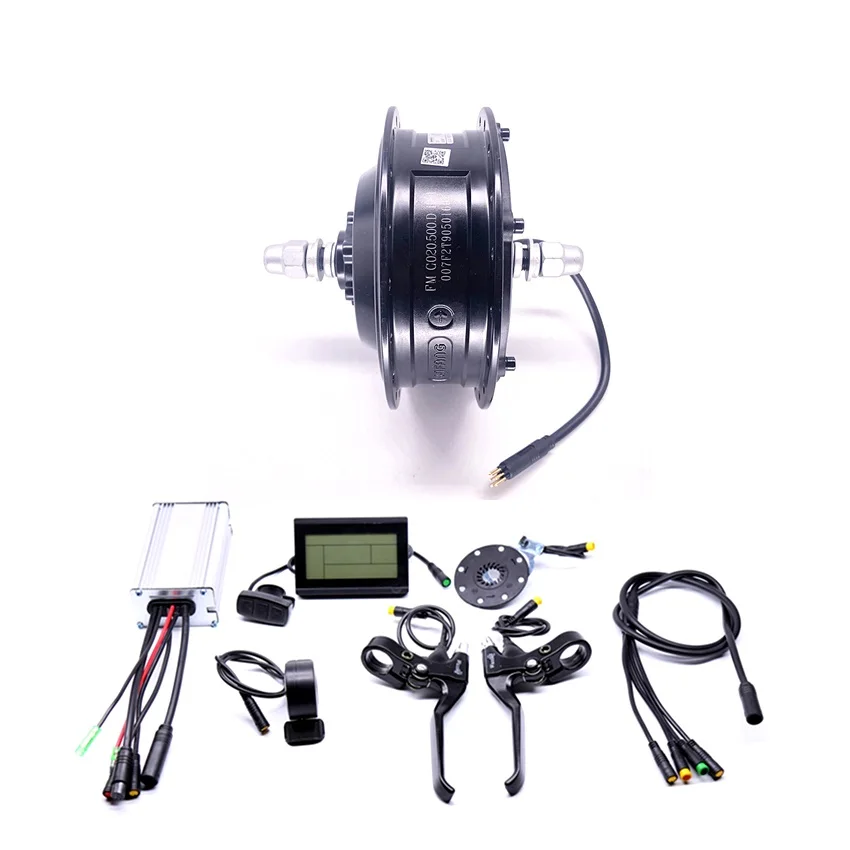 Waterproof 48v500w Bafang Front/rear Electric Bike Conversion Kit Brushless Hub Motors Motor Wheel EBike system