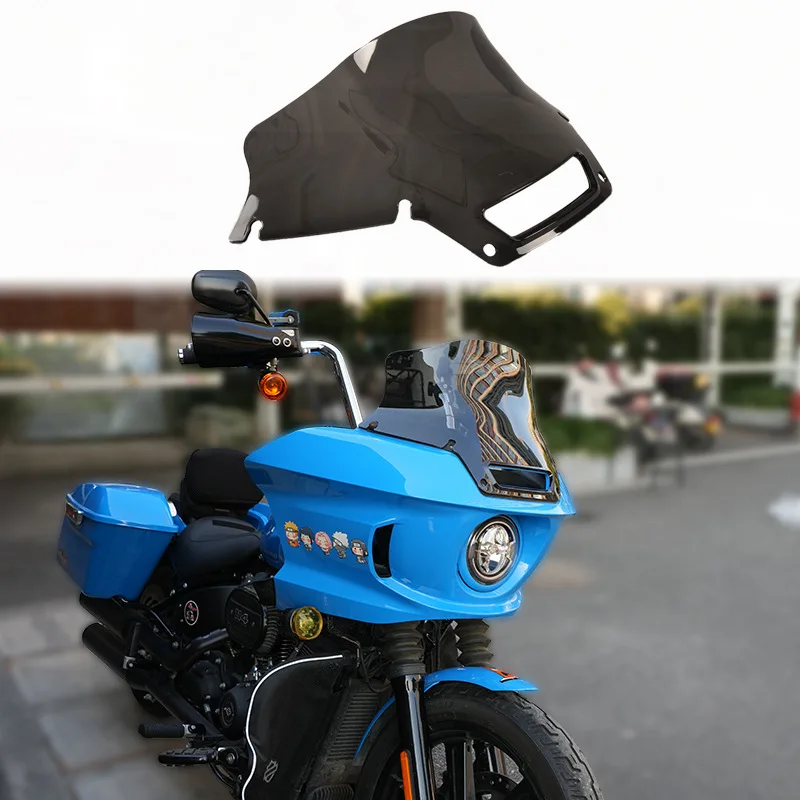 

Подходит для ветрового стекла мотоцикла Harley 22-24Luo WeiSTHead, крышка 8,5-дюймового спойлера, лобовое стекло, доступное в нескольких цветах