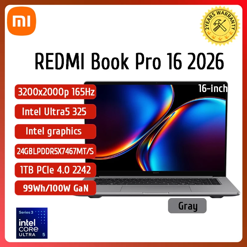 Xiaomi REDMI Book Pro 16 Laptop 32GB 1TB 165Hz