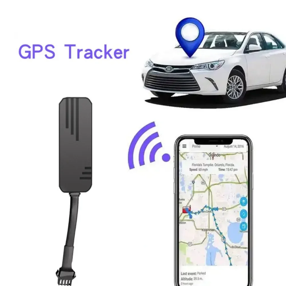 Veclumin 4G Motorcycle Car Truck GPS CP044 Locator Burglar Alarm Car Wiring GPS Locator Vibration Alarmpower Failure Alarm