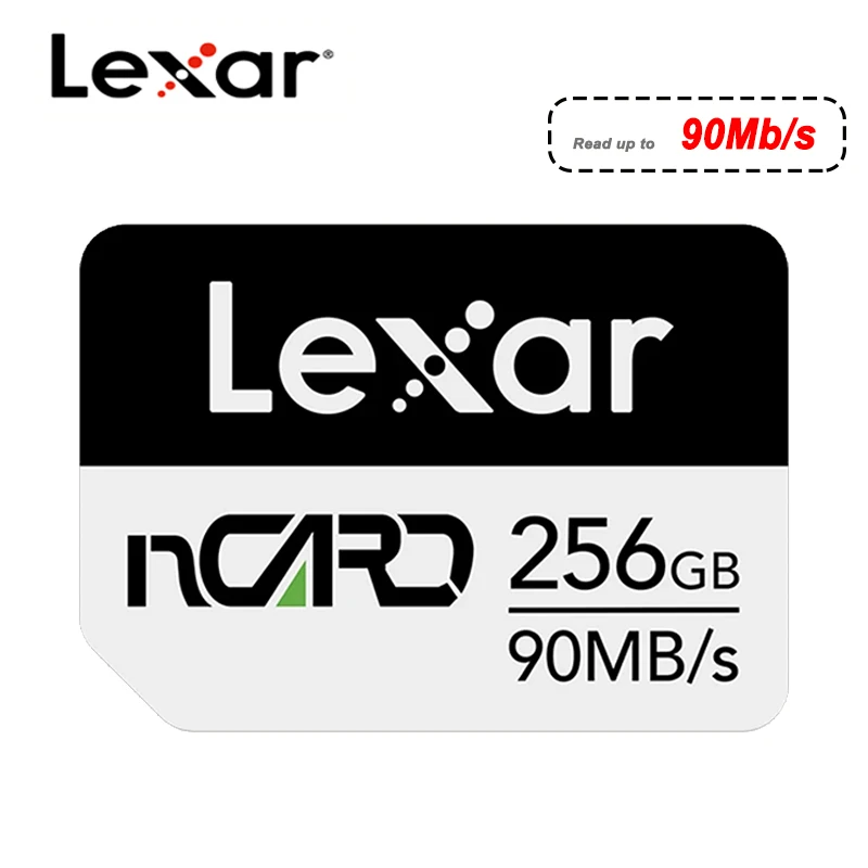 Lexar NM Memory Card Mate 20/30/40/P40/P30 Nova 5/7 Honor Enjoy 20P 128GB 256GB NCard NM Memory Card 64G for Huawei Phone