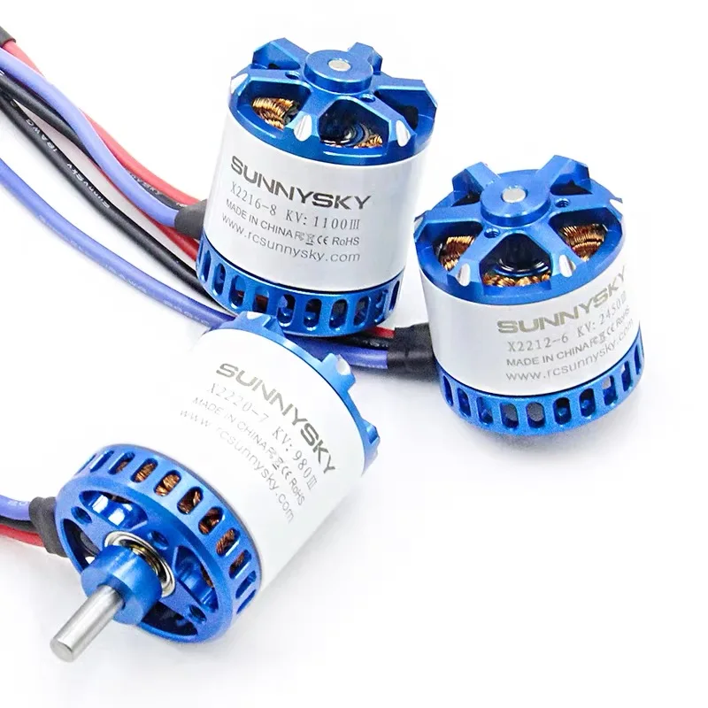 For SunnySky X2212 Brushless Motor Gen3 for FPV Drone & Fixed Wing RC Aircraft High Efficiency KV Option