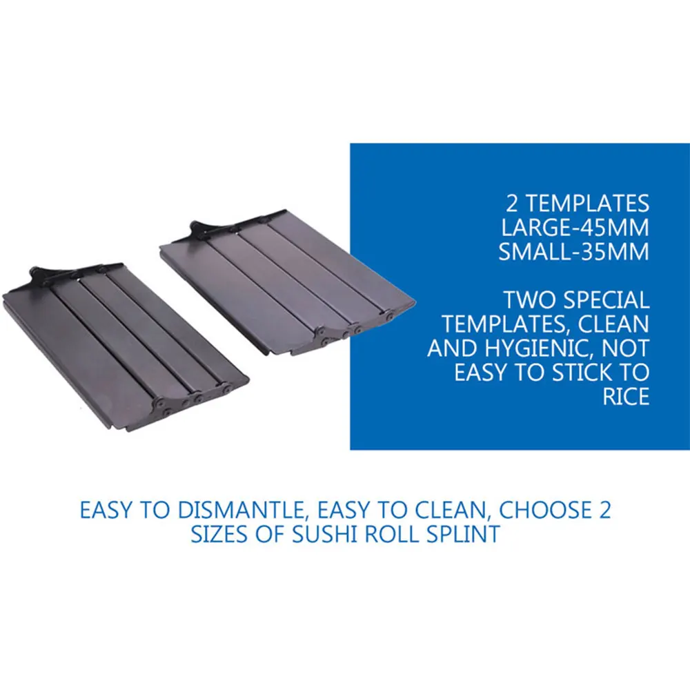 새로운 도착 수동 사각형 롤 스시 만드는 기계