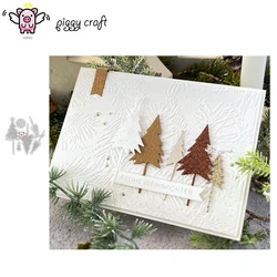 Piggy Craft metal cutting dies cut die mold Christmas tree decoration Scrapbook paper craft knife mould blade punch stencils