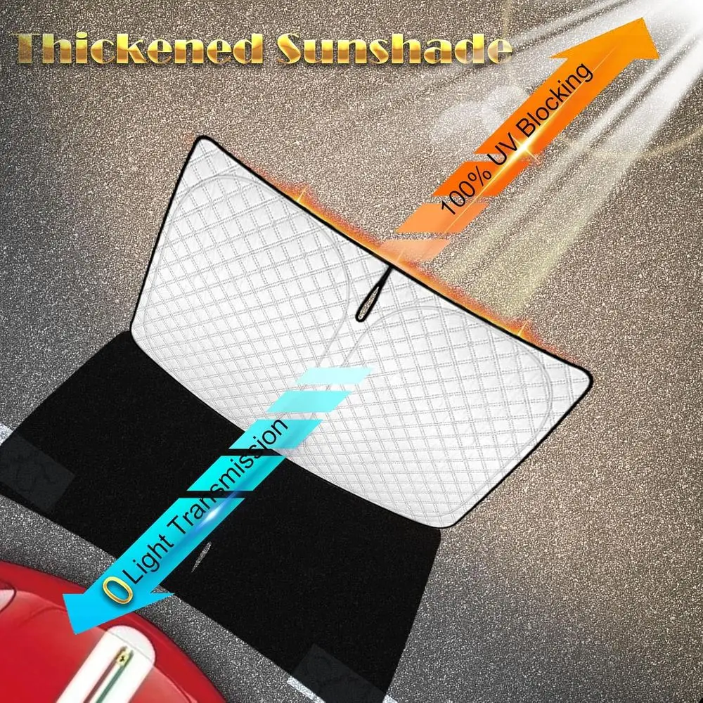 セダン車用カスタムカーウィンドウシェード（2015-2019年式）、UVカットサンシェードカバー（サイド＆リア）、プライバシー＆遮光（キャンプ用）