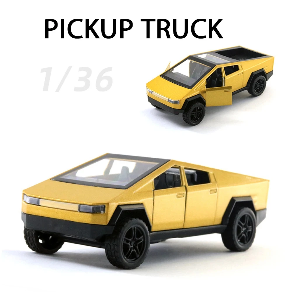 1:36 Sammlung Lkw Legierung Simulation Spielzeug Auto Metall Modell Druck Druck Fahrzeuge Pickup Auto Dekoration Kind Jungen Spielzeug Weihnachten Geschenke