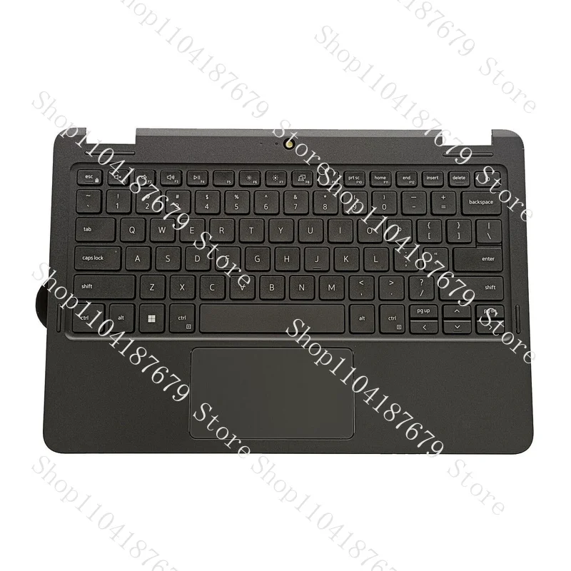 

New For Dell Latitude 11 3120 2-in-1 Palmrest US Keyboard TouchPad Camera 0R1976