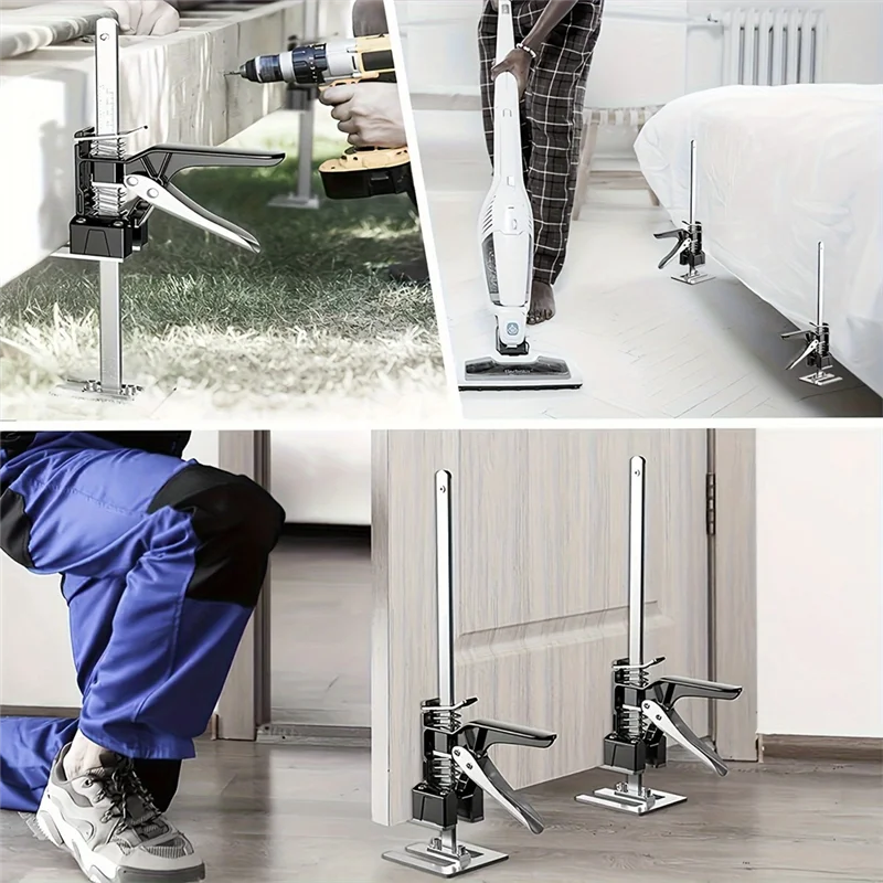 

BAAR-Labor-Saving Arm Tool- 2 PCS 15.5 Inch Portable Height Adjustable Lift Jack For Drywall Precision Clamping Hand Device