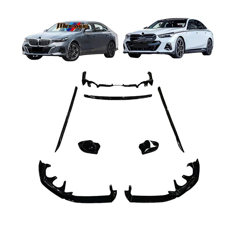 

Modification 2024 Bodykit Front Lip Spoiler Diffuser Side Skirt Car Accessories for 5 Series G60 G68 Upgrade to MP Sport Des