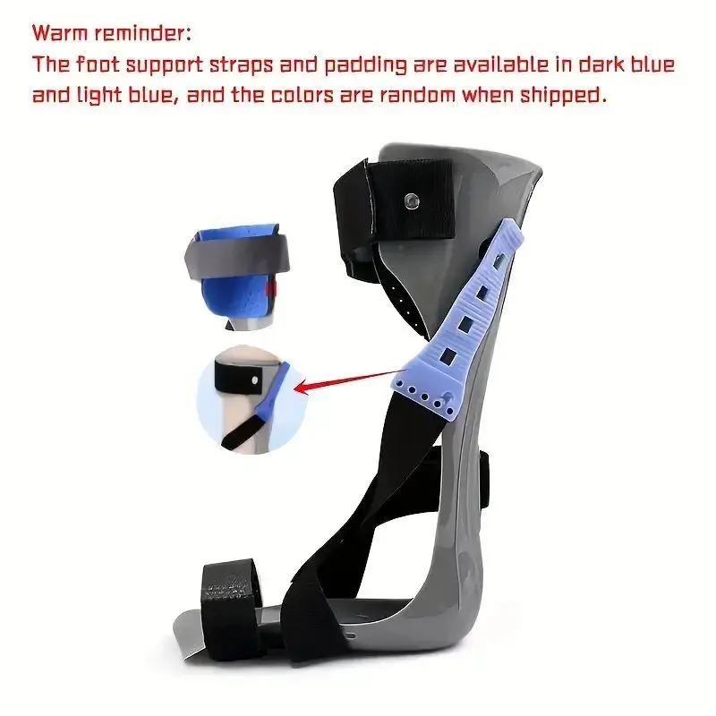 Adjustable Ankle Support Brace for Foot Droop Comfortable Elastic Bandage for Sports Injury Rehabilitation And Daily Use