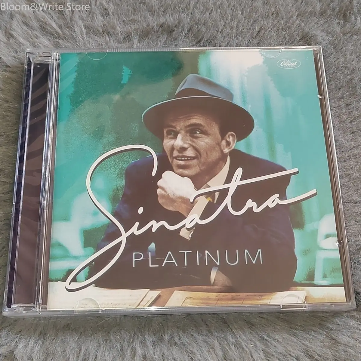 

Классические джазовые золотые хиты Фрэнка Синатры: Музыкальный CD Platinum 70th Capitol Collection, 2 диска, музыкальная запись, Walkman, музыкальный подарок