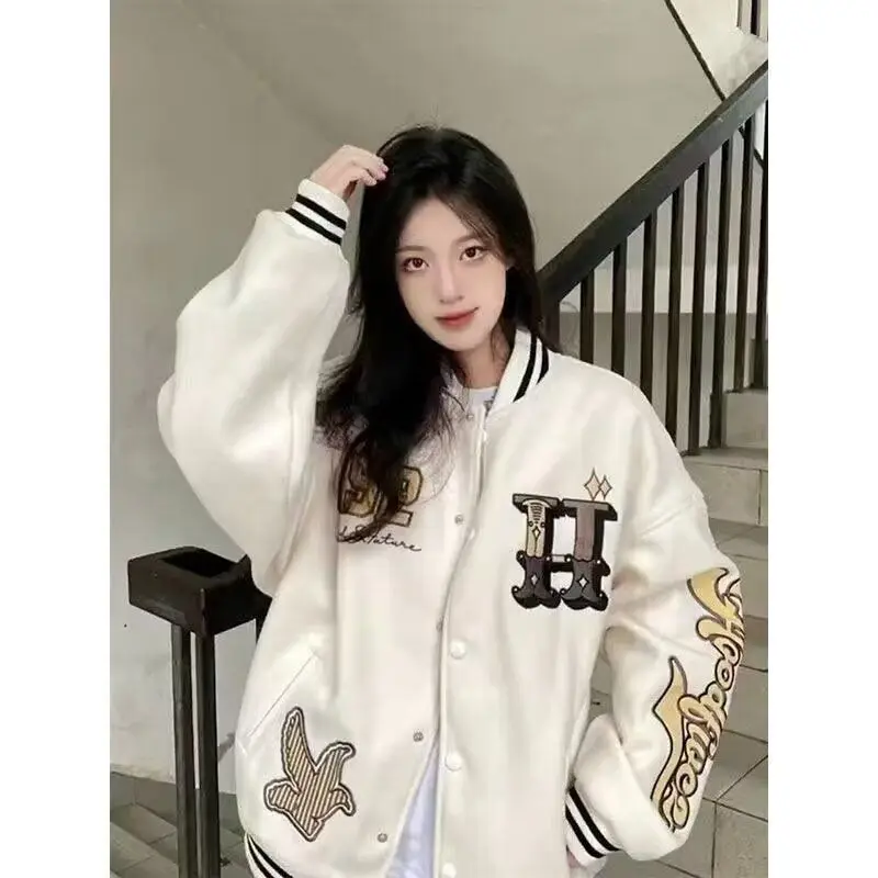 

Свободная мужская куртка Jaet 2024, весенне-осенняя уличная одежда в стиле Харадзюку, модная верхняя одежда из полиэстера, подставка на молнии Long Sve