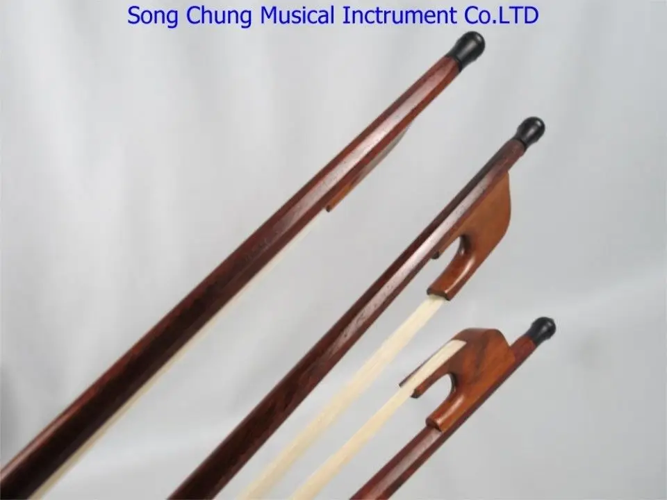 3pcs Strong&Beautiful baroque style brazilwood 4/4 viola bows