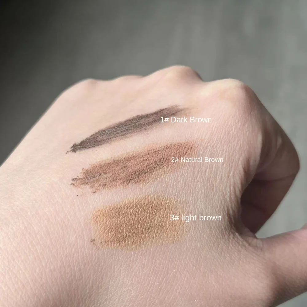 Stylo à sourcils liquide marron, crème longue durée, peinture naturelle, Gel à sourcils, Mascara, rehausseur de sourcils à séchage rapide, maquillage pour femmes