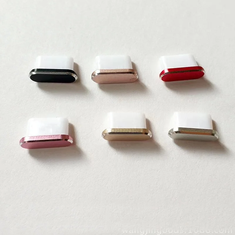 100pcs Type C Metal Dust Plug For Samsung Xiaomi Huawei OPPO VIVO Universal Type-C Charging Port Protector Anti-Dust Dustproof