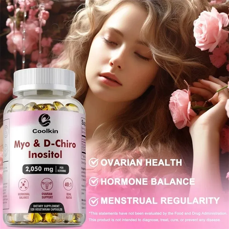 

Myo Inositol Capsules D-chiro Inositol Regulate Menstrual Cycle Regulate Menstrual Cycle Fertility Supplements for Women
