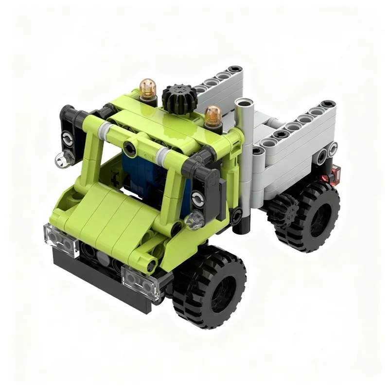 239pcs MOC Mini Technical Unimog Model Building Blocks Construction DIY Toy Idea Creative Education Christmas Gifts Brick Kids