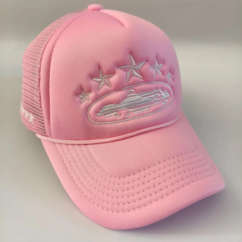 

New Unisex Pentagram Baseball Hats Hip Hop Adjustable Breathable Personal Sunshade Mesh Versatile Street Fashion Trucker Caps