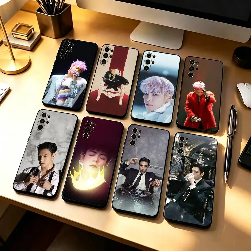 Dark vintageTempo Baritone Rapper T-T.O  Soft Silicone Phone Case For Samsung S26,25,24,21,22,21,20,Ultra,Plus,Fe, Lite