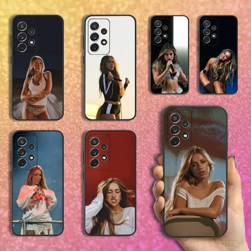 

Hot T-Tate M-McRae Singer Phone Case For Samsung S25,S24,S23,S22,S21,S20,S10,Ultra,Plus,Lite,FE,Soft Silicone Black Cover