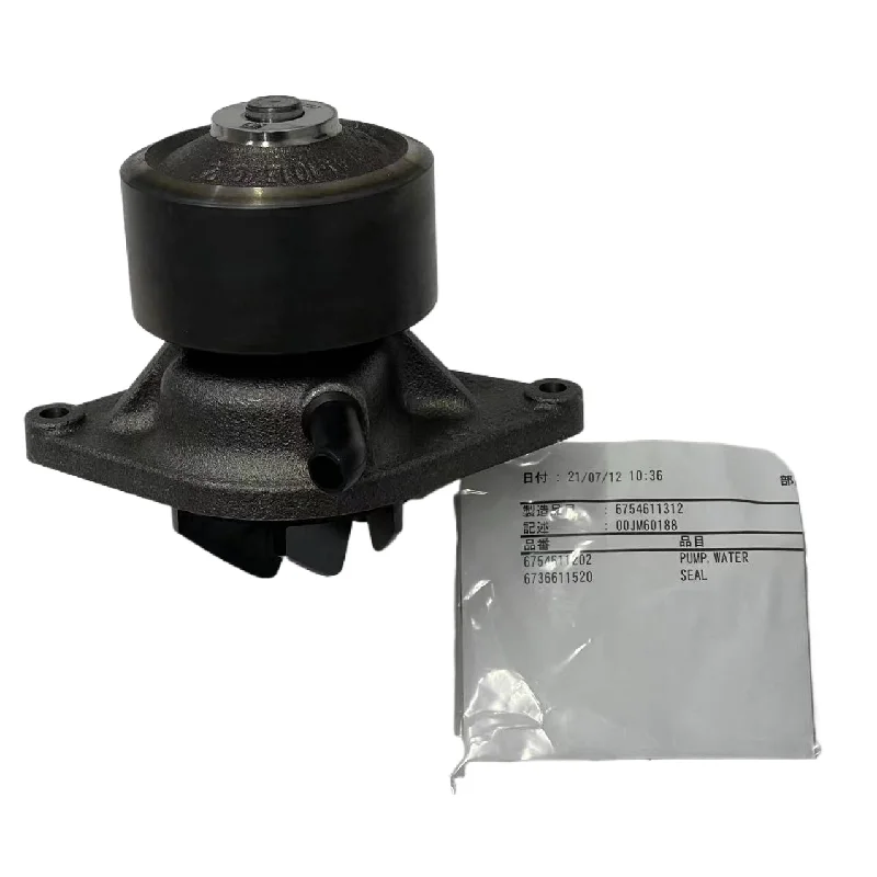 For Komatsu excavator original parts 200.220.240-8MO engine water pump assembly